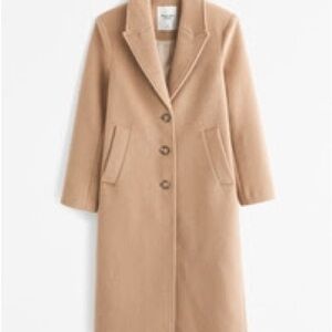 Abercrombie & Fitch Tan Coat